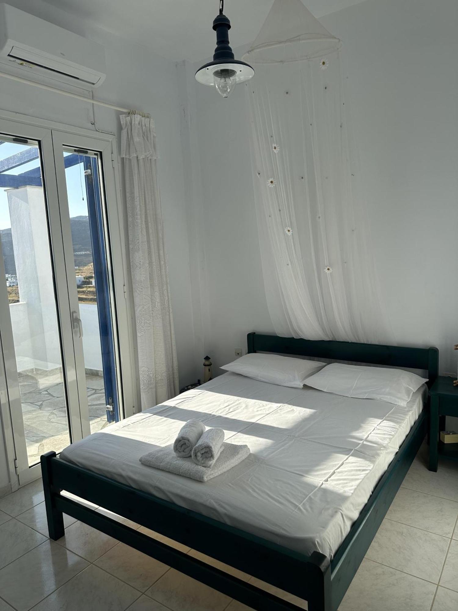 Blue Orison House Tinos For 5 Persons With Seaview Perastra Exterior foto